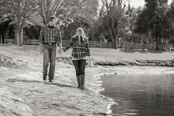 Country Themed Engagement Photos