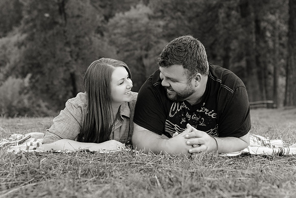 Apple Hill Engagement Photos