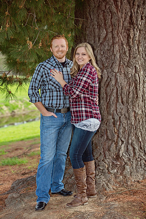 Country Themed Engagement Photos