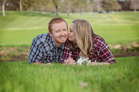 Country Themed Engagement Photos