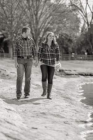 Country Themed Engagement Photos