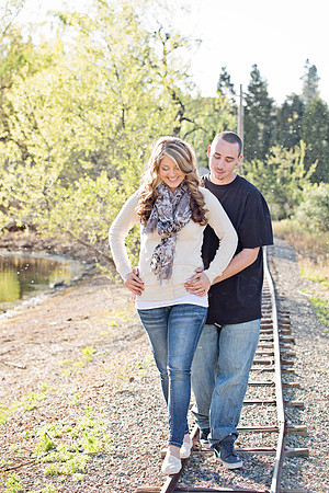 Apple Hill Engagement Photos