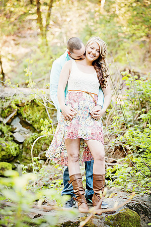 Apple Hill Engagement Photos