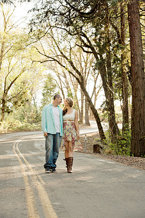 Apple Hill Engagement Photos