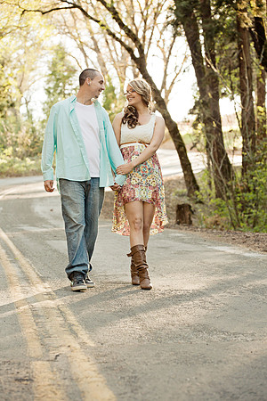 Apple Hill Engagement Photos