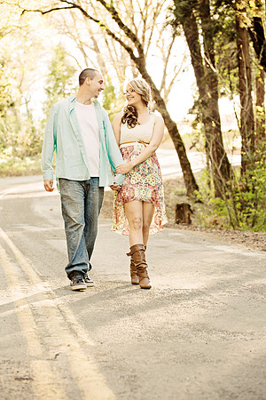 Apple Hill Engagement Photos