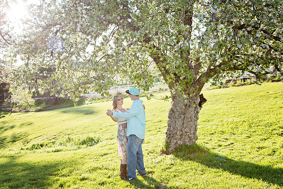 Apple Hill Engagement Photos