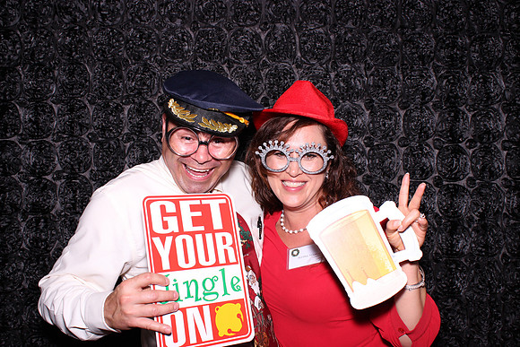 Holiday Party Photo Booth Rental