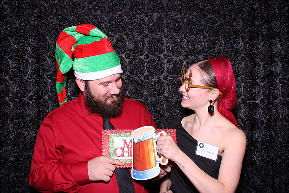 Holiday Party Photo Booth Rental
