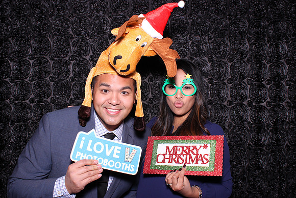 Holiday Party Photo Booth Rental