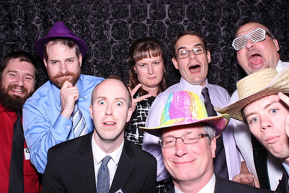 Holiday Party Photo Booth Rental