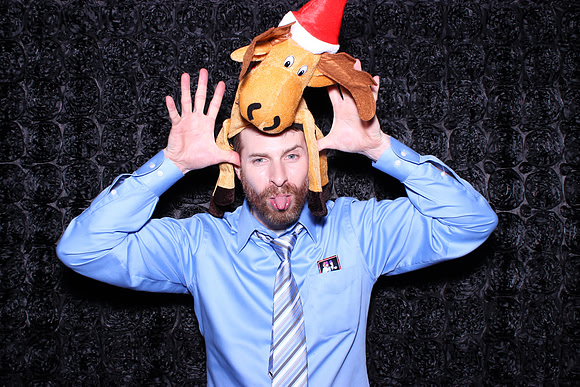 Holiday Party Photo Booth Rental