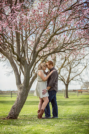 Country Themed Engagement Photos