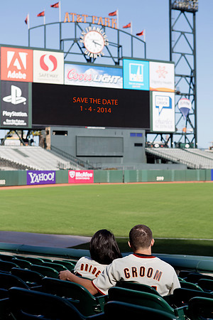 AT&T Park Engagement Photos