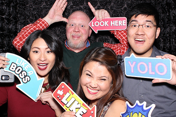 Holiday Party Photo Booth Rental Sacramento