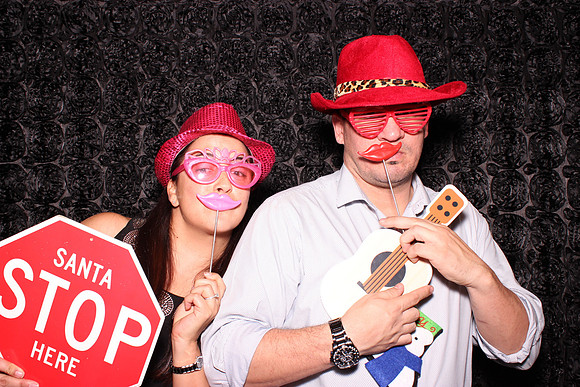 Holiday Party Photo Booth Rental