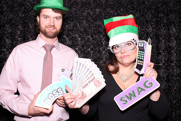 Holiday Party Photo Booth Rental