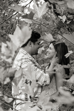 Engagement Photos on Covered Bridge