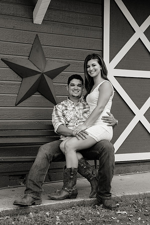 Engagement Photos on Covered Bridge