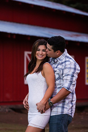 Engagement Photos on Covered Bridge
