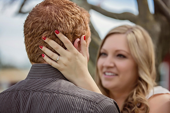 Country Themed Engagement Photos