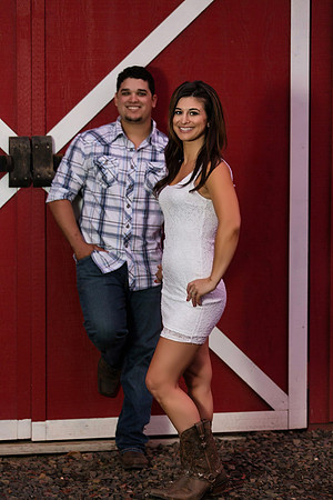 Engagement Photos on Covered Bridge