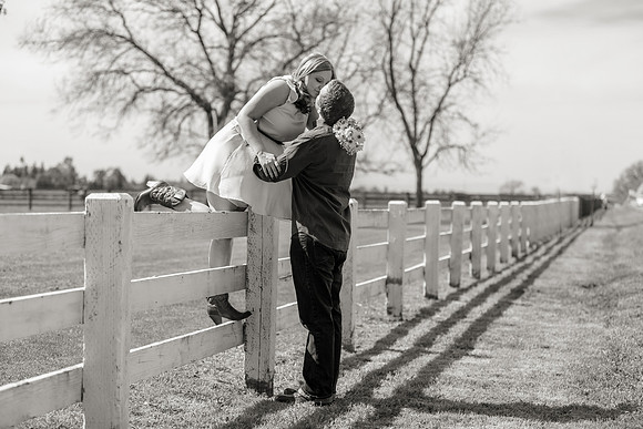 Country Themed Engagement Photos
