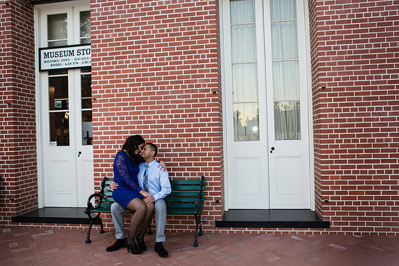 Old Sacramento Engagement Photos