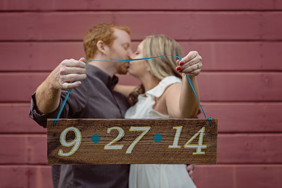 Country Themed Engagement Photos