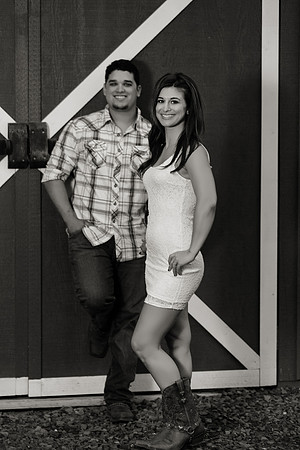 Engagement Photos on Covered Bridge