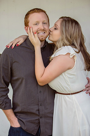 Country Themed Engagement Photos