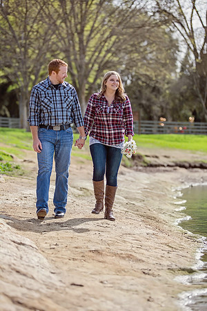 Country Themed Engagement Photos