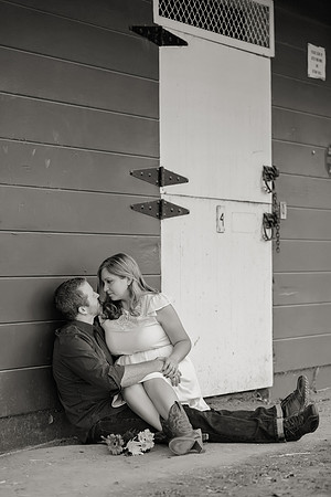 Country Themed Engagement Photos