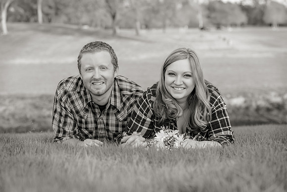 Country Themed Engagement Photos
