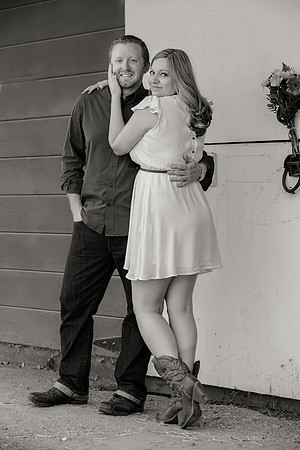 Country Themed Engagement Photos