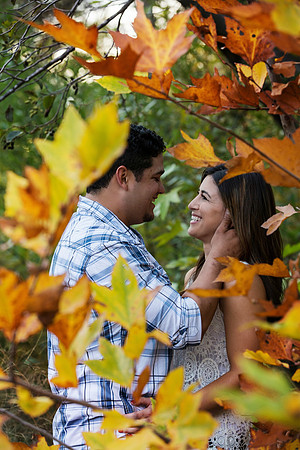 Engagement Photos on Covered Bridge