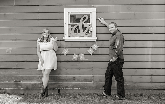 Country Themed Engagement Photos
