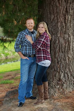 Country Themed Engagement Photos