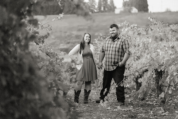 Apple Hill Engagement Photos