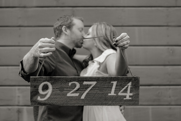 Country Themed Engagement Photos