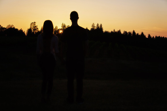 Apple Hill Engagment Photos