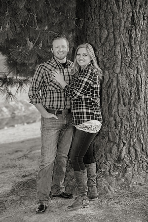 Country Themed Engagement Photos