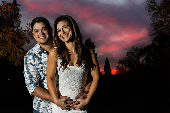 Engagement Photos on Covered Bridge