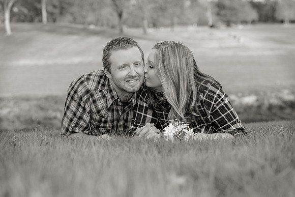 Country Themed Engagement Photos