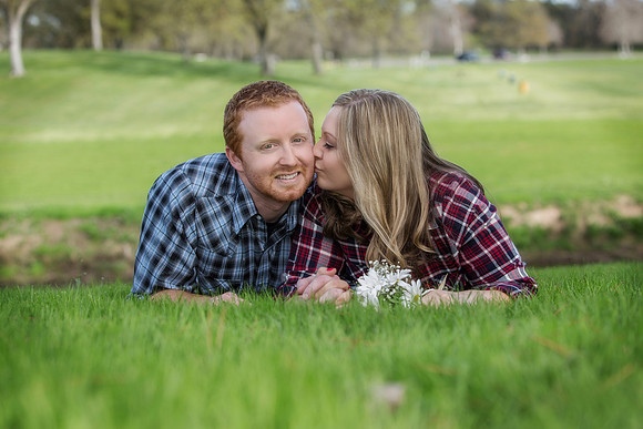 Country Themed Engagement Photos
