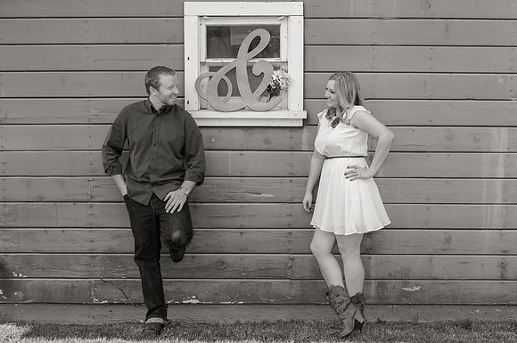 Country Themed Engagement Photos