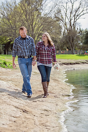 Country Themed Engagement Photos