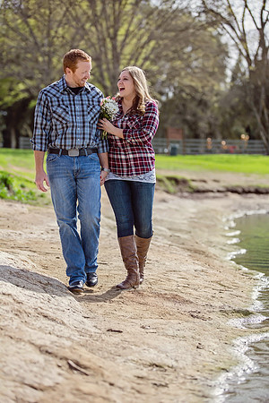 Country Themed Engagement Photos