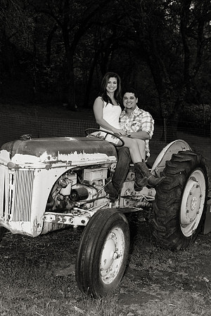Engagement Photos on Covered Bridge