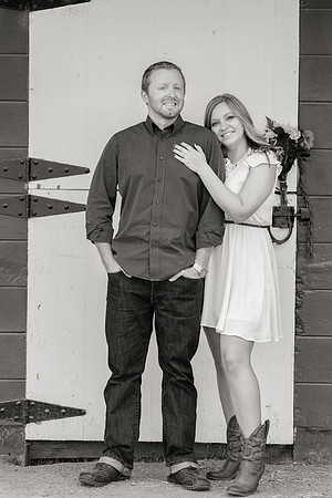 Country Themed Engagement Photos